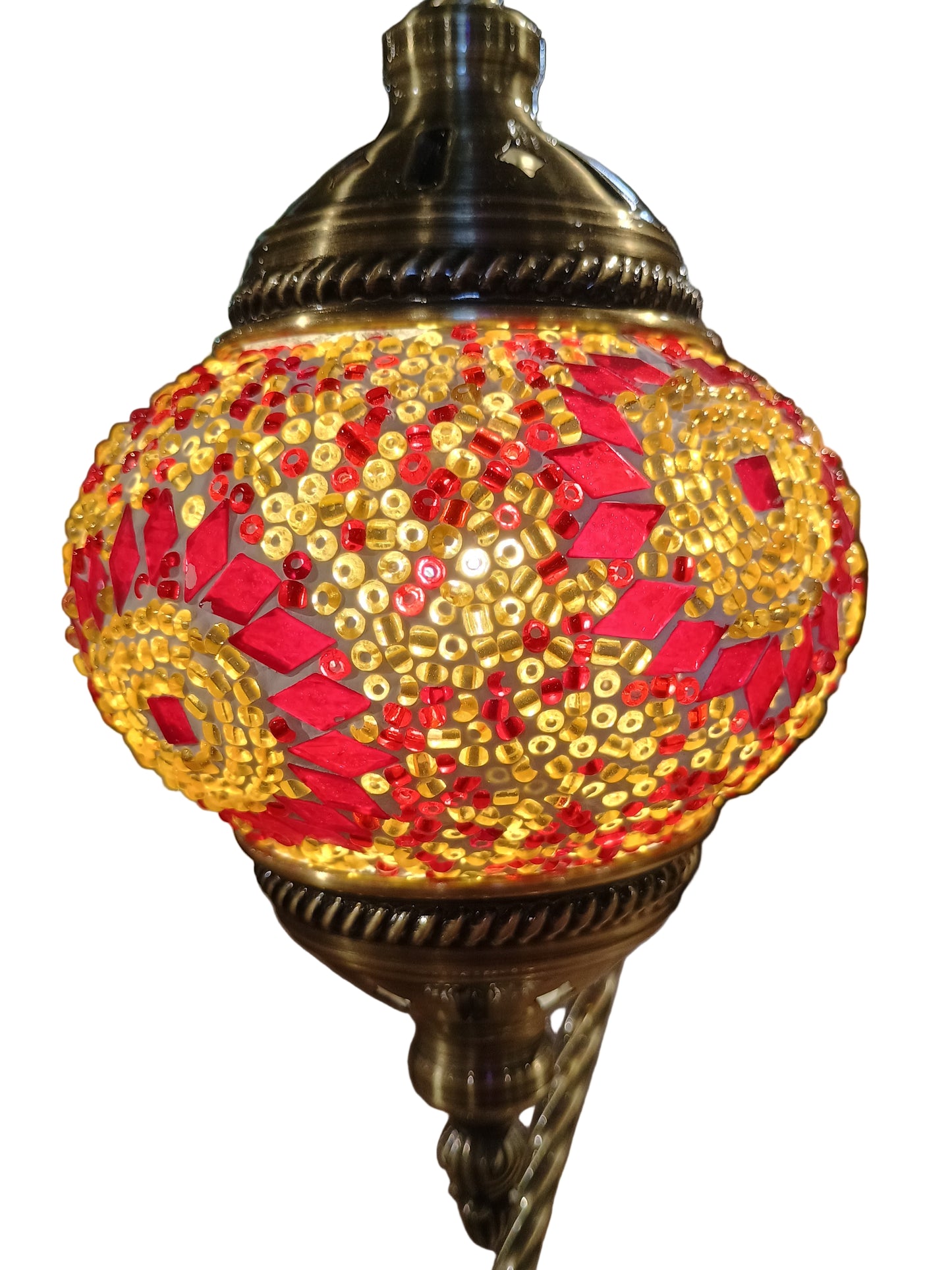 Mosaic Lamp Half Heart #15