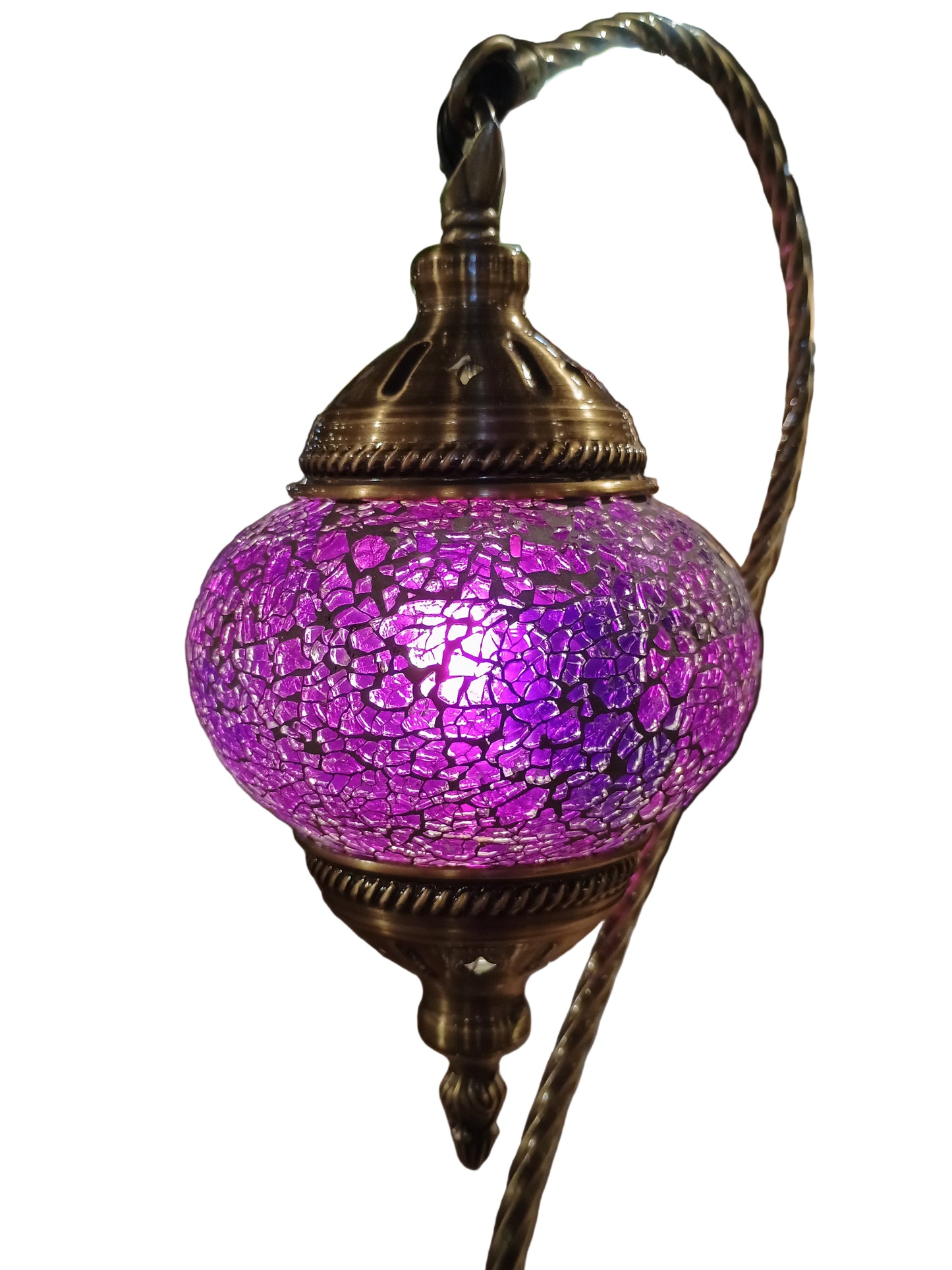 Mosaic Lamp Half Heart #18