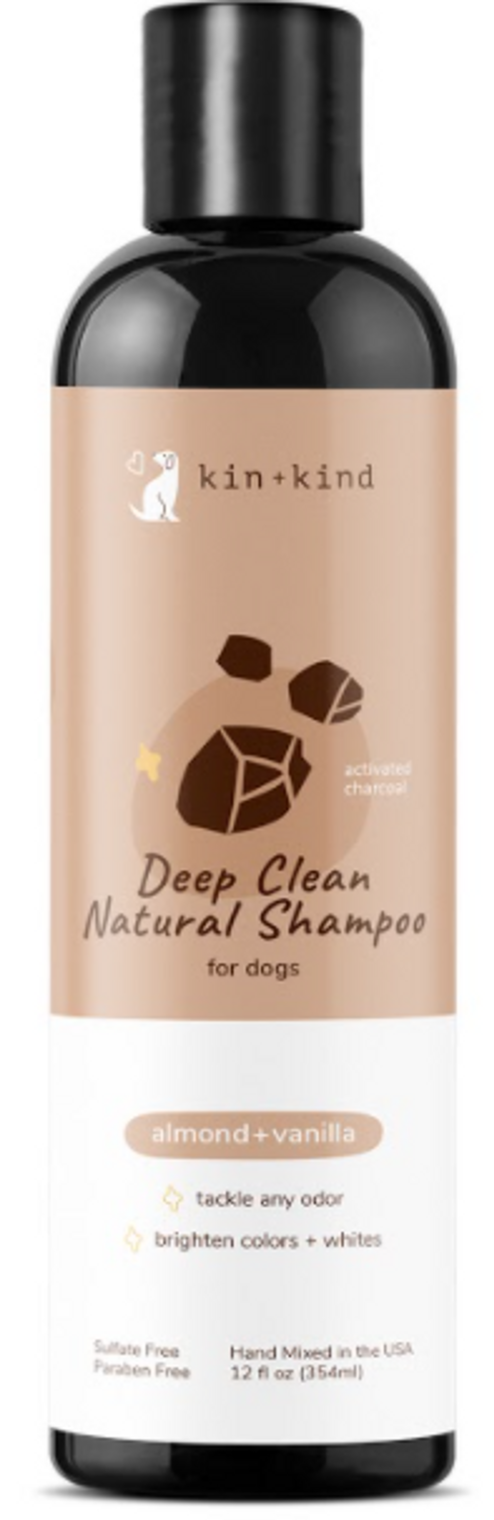 Kin+Kind - Deep Clean Almond+Vanilla Shampoo 12oz