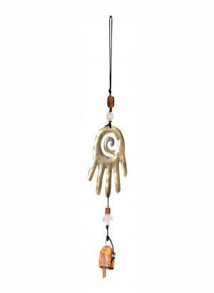 Hanging Decor - Beads & Bells Healing Hand