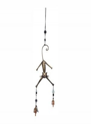 Jumping Cat With Beads & Bell