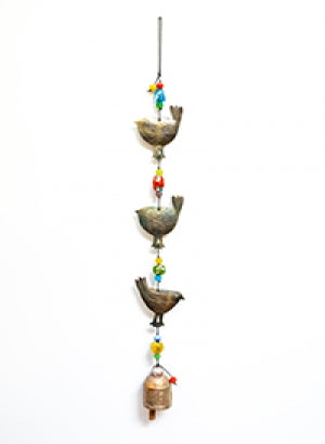 The Three Birdies Beads & Bell
