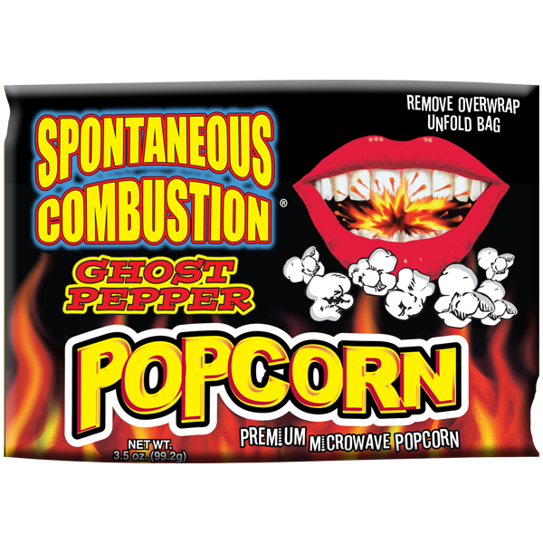 Food Kit Popcorn Spontaneous Combustion Ghost Ppper