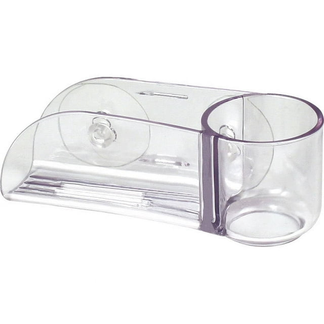 Sink Accessory - Sponge & Brush Holder Clear Royo