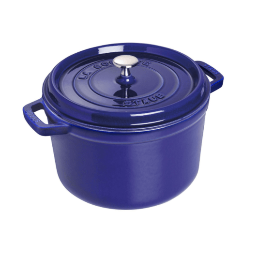 Cookware - Staub Cocotte Tall 5qt Dark Blue