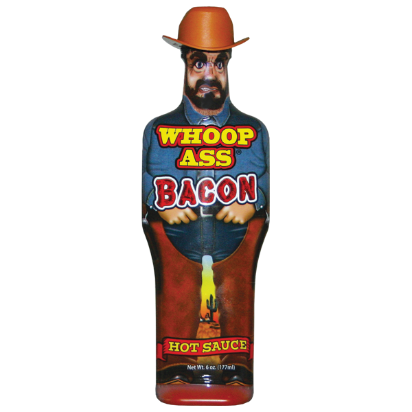 Barbecue Hot Sauce Cowboy Whoop Ass Bacon