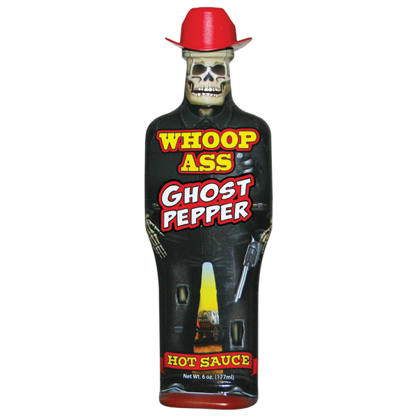 Barbecue Hot Sauce Cowboy Whoop Ass Ghost Pepper