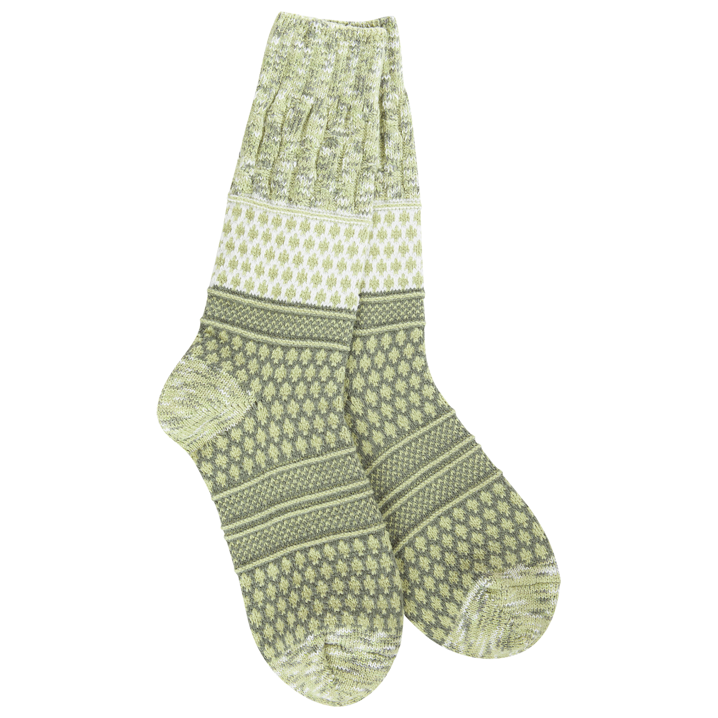 Socks - World's Softest Gallery Crew Envy Multi