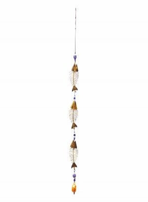 Hanging Decor - Beads & Bells Boney Fish