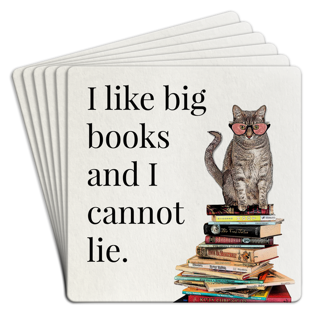 Bar Coaster | I like big books and I cannot lie