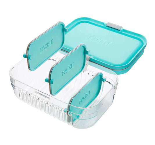 Bento Lunch Box - Mint (With Removable Separators)