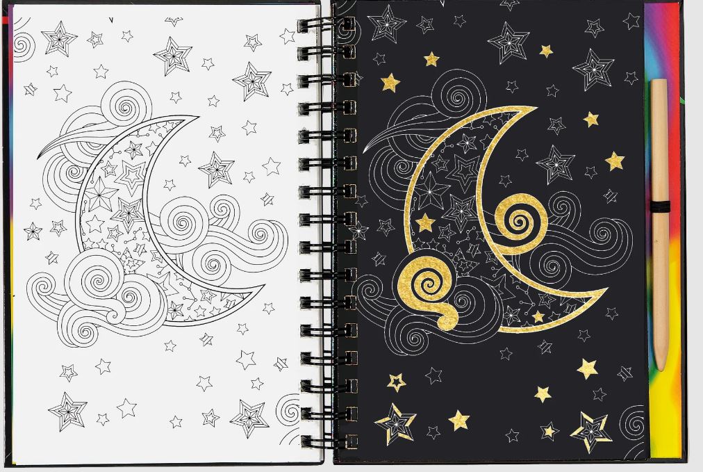 Scratch And Sketch Trace Along Activity Book Extreme