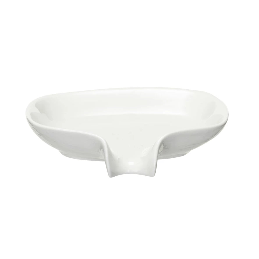 Brown Stoneware Berry Bowl with Glaze