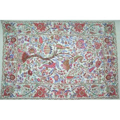 Tapestry Single Size Tree Of Life Green
