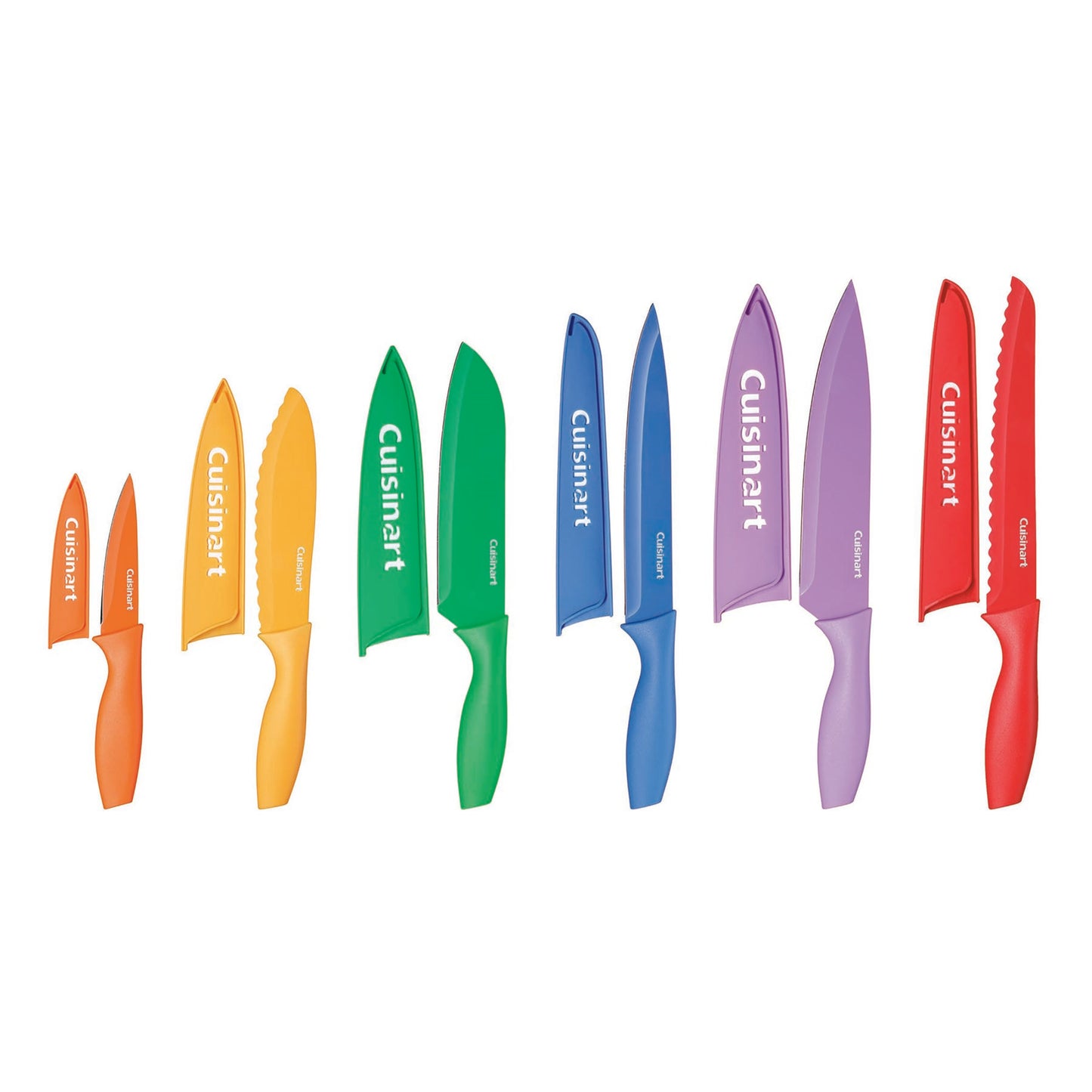 Knife Set - Advantage Color Blades 12 Piece Non-Stick
