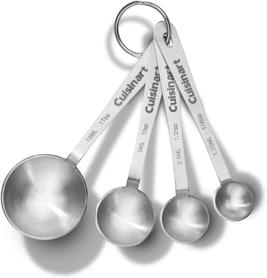 Measuring Set Stainless Steel Spoons 4 Piece Set