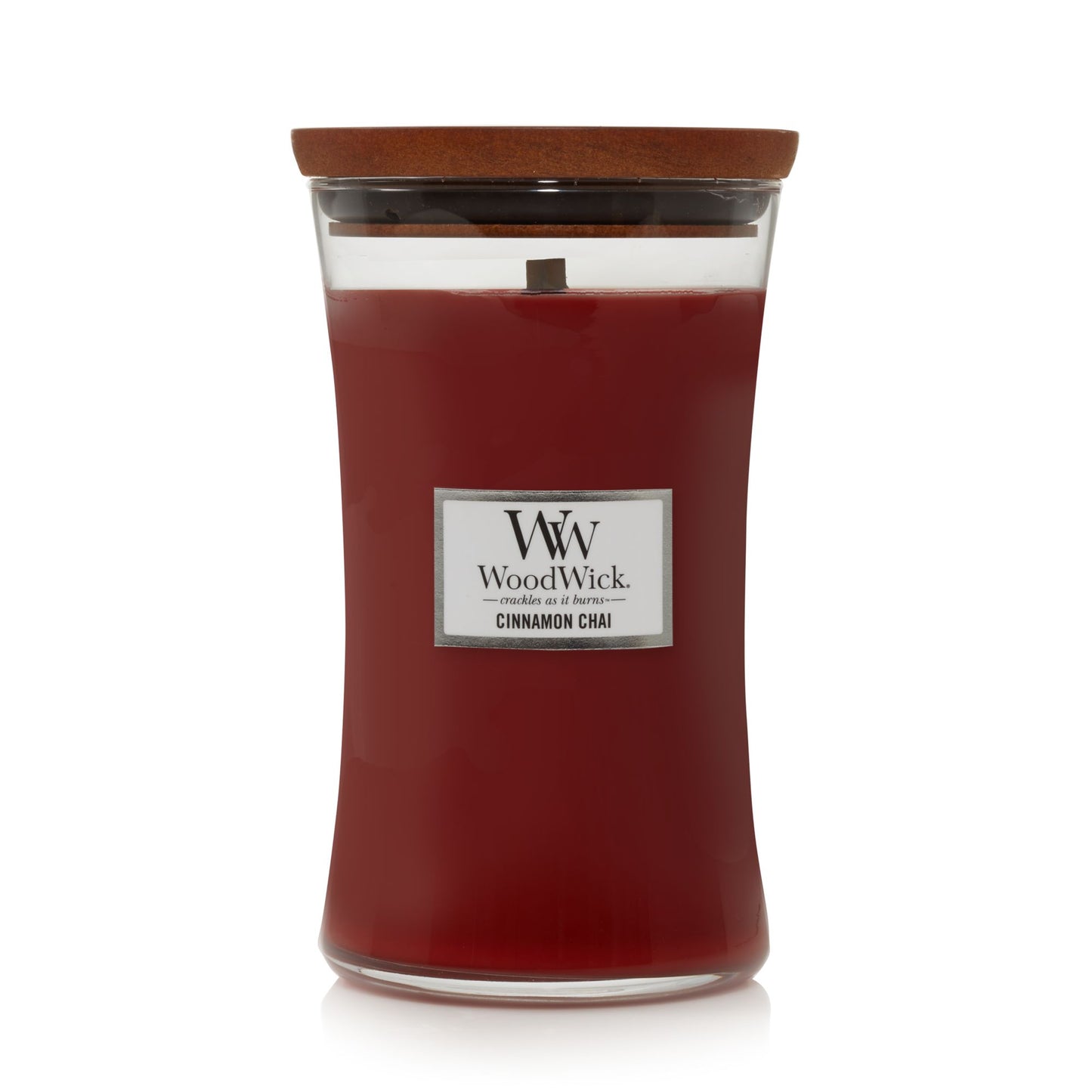 Woodwick Candle - 21.5oz - Cinnamon Chai