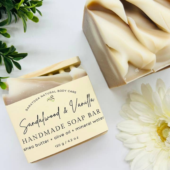 Handmade Soap Bar - Cold Process Vegan - Wild Rose