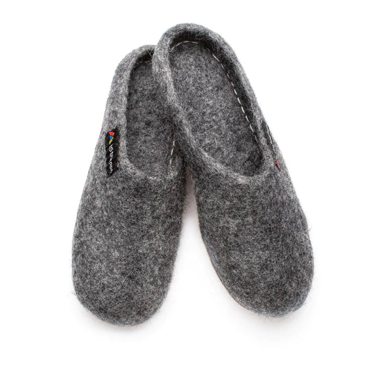 Shara Slippers - Grey Size 38