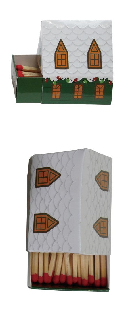 Holiday - Safety Matches in House Shaped Matchbox