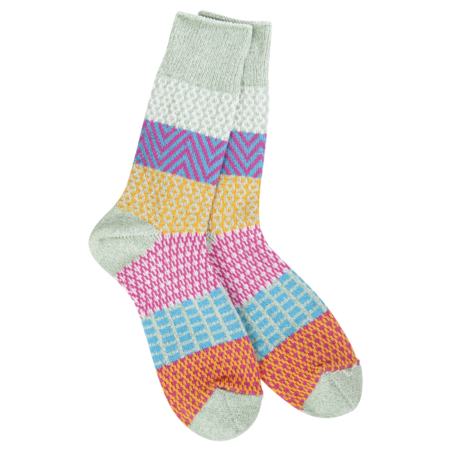 Socks - World's Softest Gallery Crew Sage