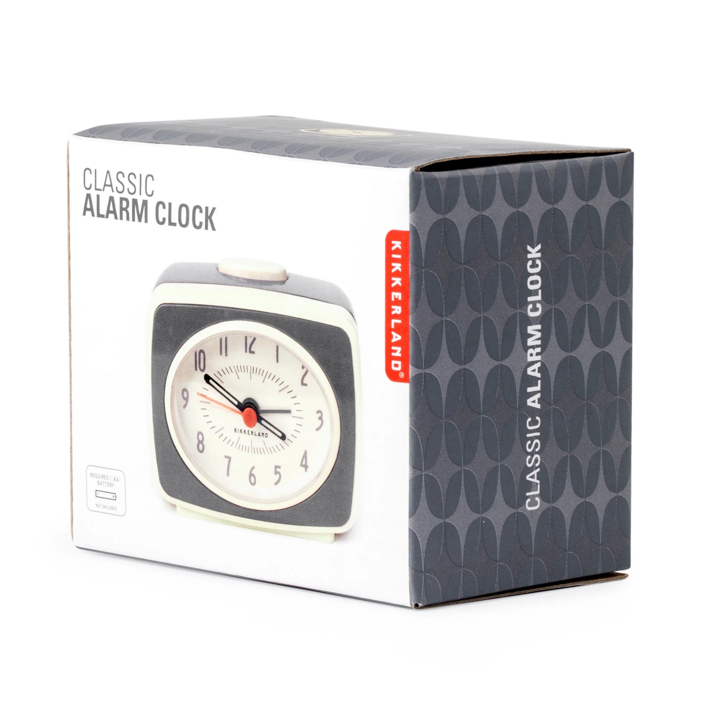 Classic Alarm Clock Grey