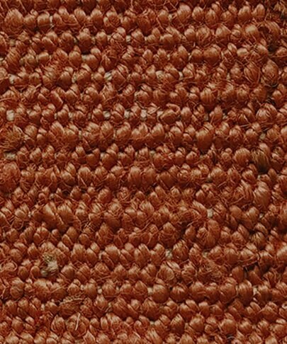 Hemp Rug 4' X 6' Terracotta