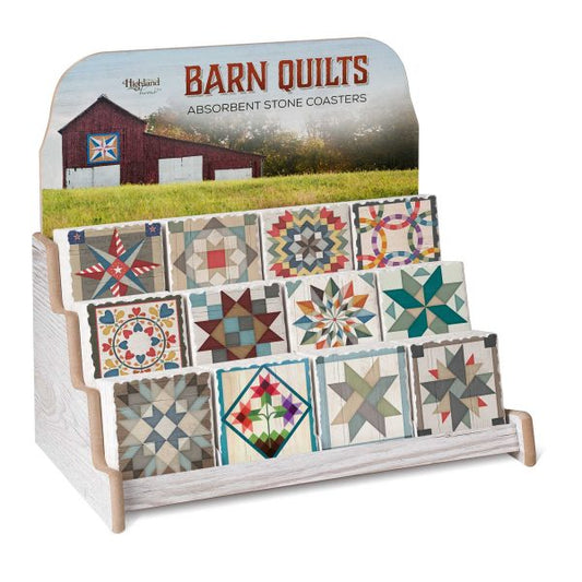 Coasters Barn Quilts (Sold Individually)