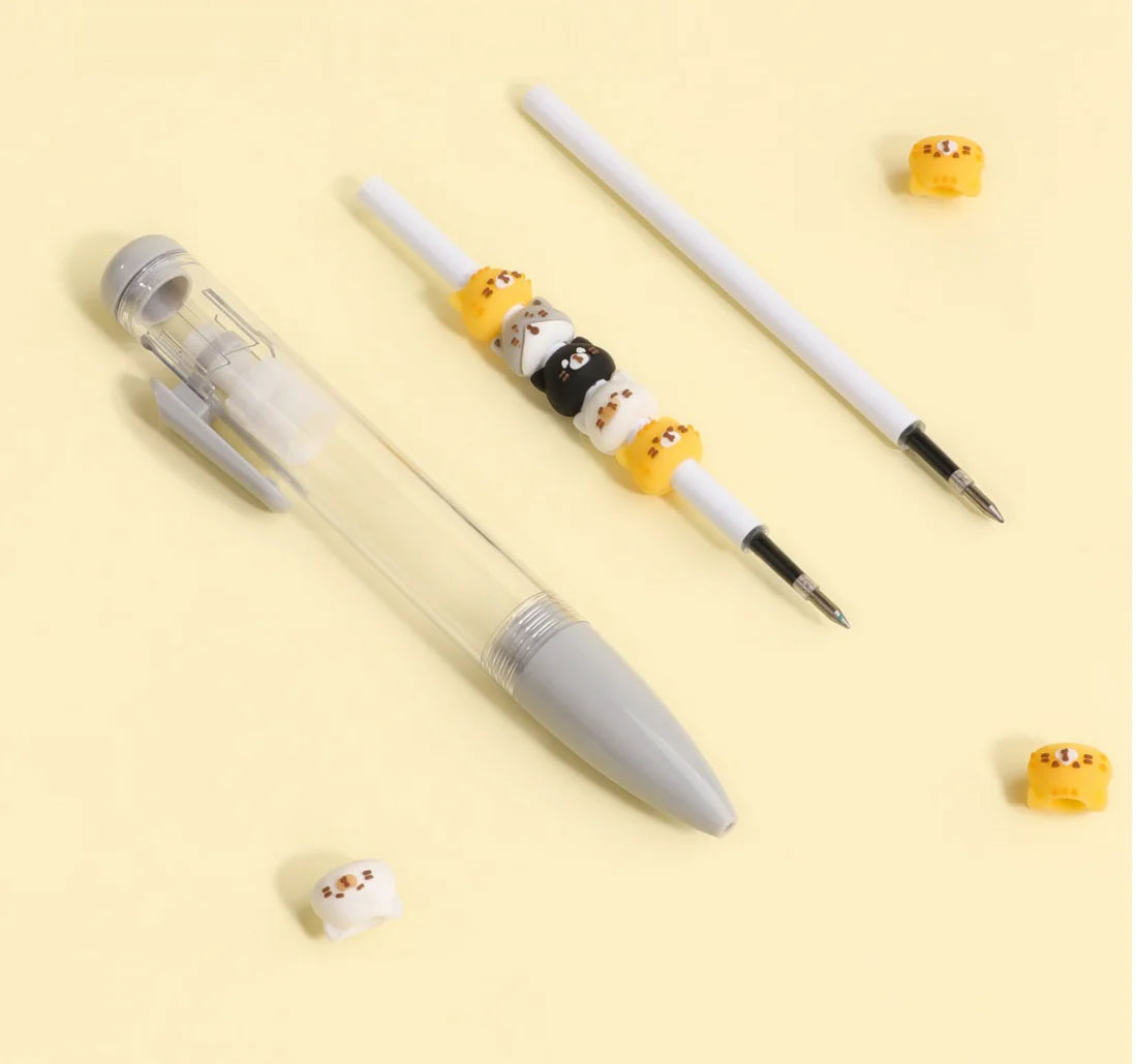 Gel Pen Retractable Cat Stack (Sold Individually)