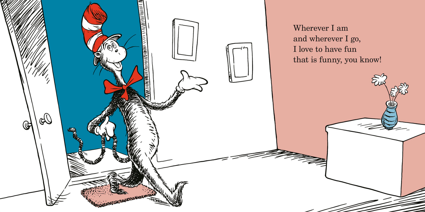 Dr. Seuss Book I Am the Cat in the Hat (7x7 Board Book)