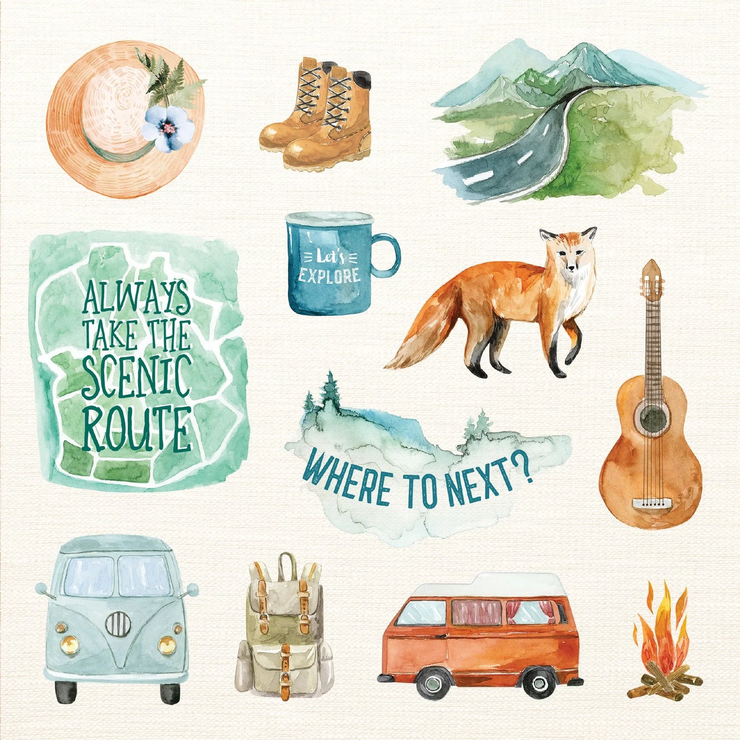 Sticker Book Boho Dreams