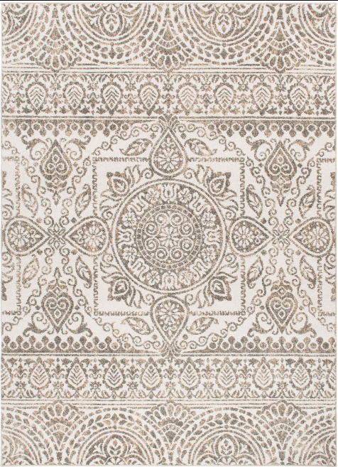 Augusta Jaqueline Grey 5' x 8'
