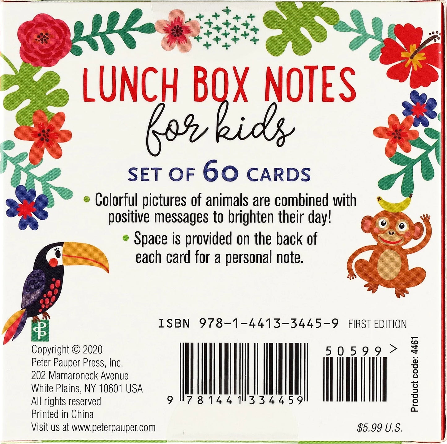 Noteworthy Card Deck Lunch Box Notes For Kids