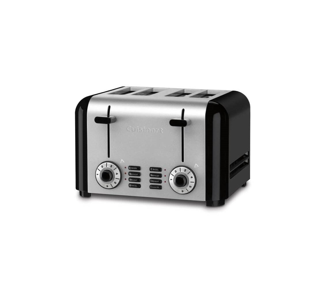 Electric Toaster Compact 4 Slot - 1.5in Slot