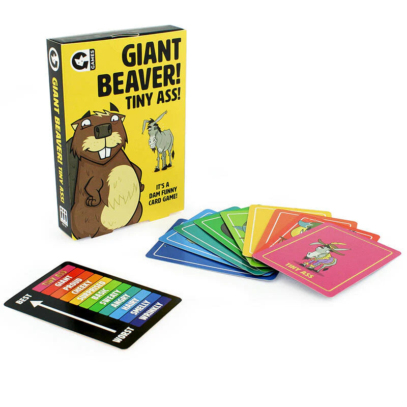 Card Game Giant Beaver! Tiny Ass!