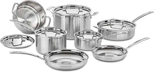 Cookware - Multi-Clad Pro Stainless 12 Piece Set