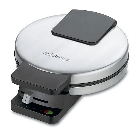 Electric Waffle Maker Round Classic w/nonstick plates