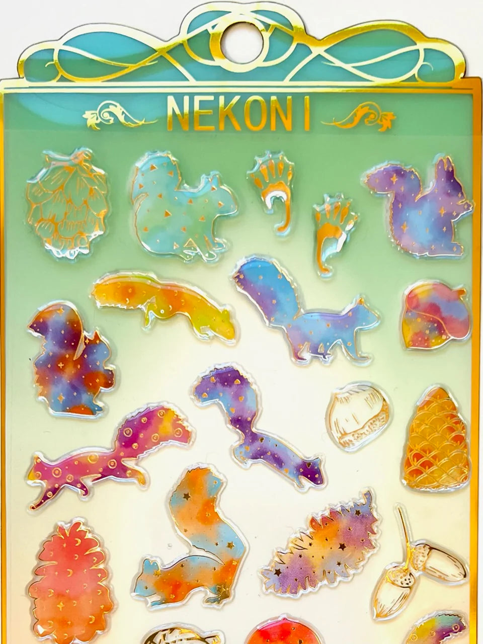 Stickers Crystal Squirrel