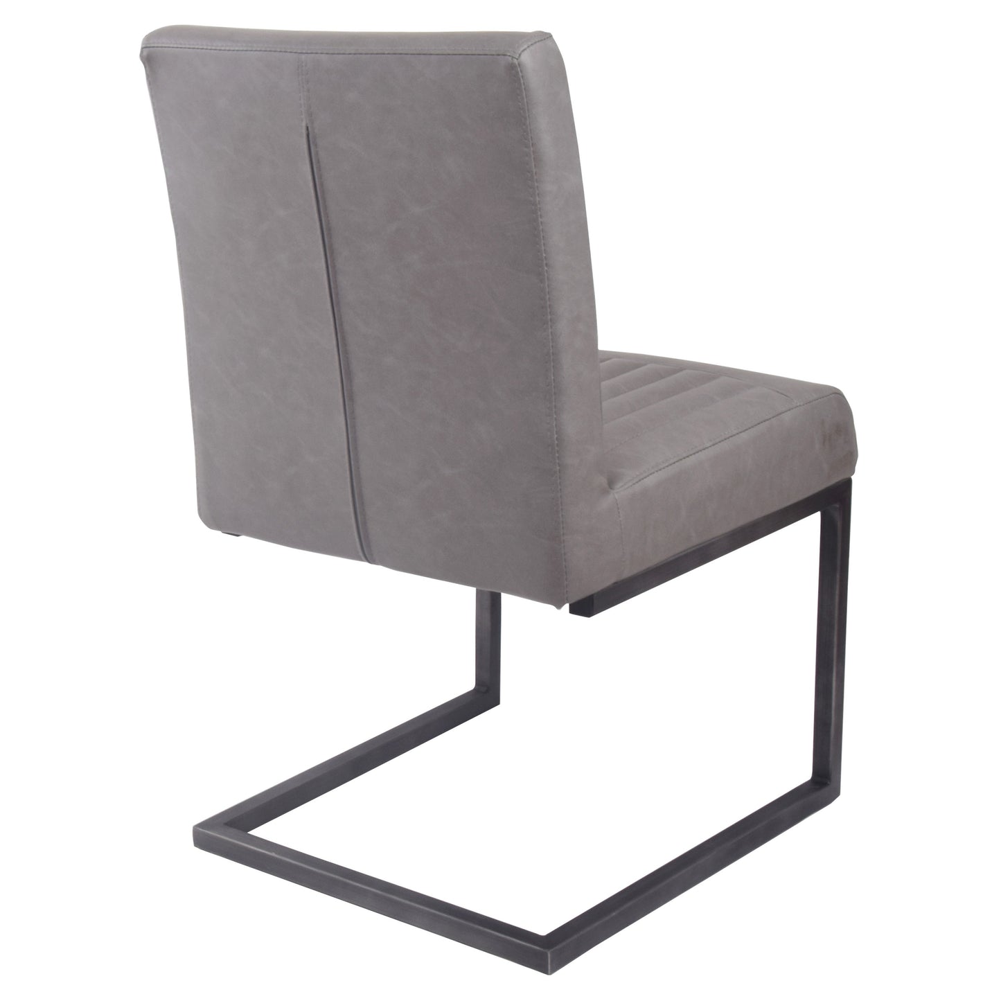 Ronan Polyurethane Dining Chair Antique Graphite Grey
