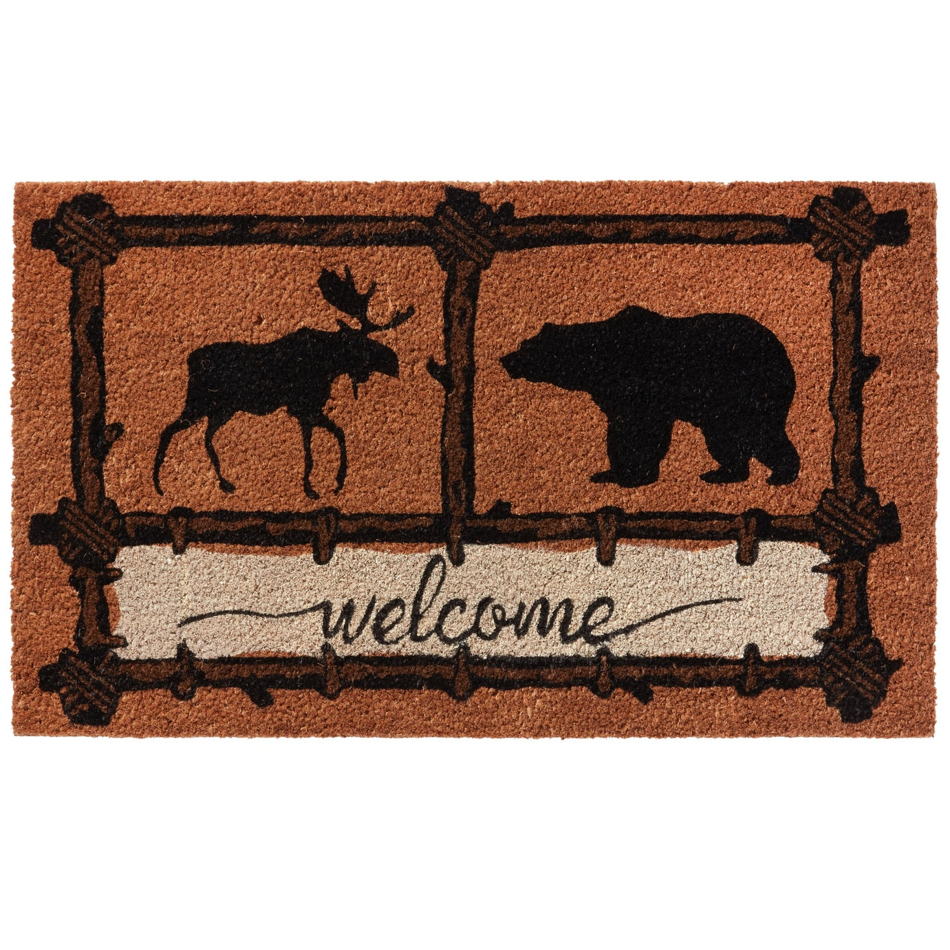 Doormat Northwoods Welcome 18x30