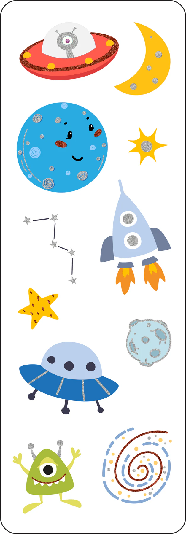 Sticker Set Lost In Space