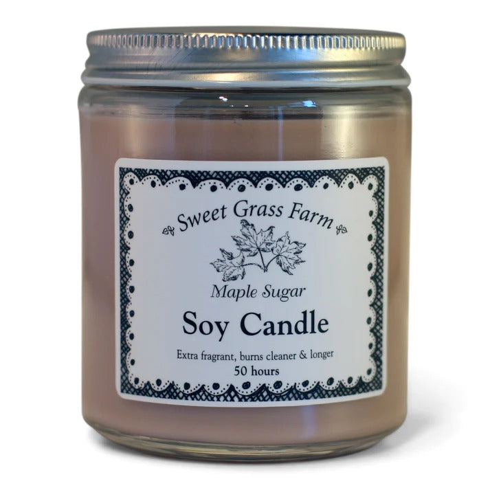 Soy Candle - 6.5oz - Maple Sugar