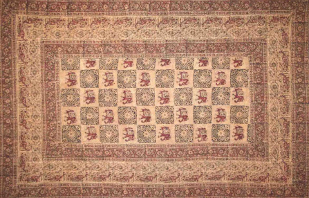 Tapestry Twin Size Elephant Batik Rust