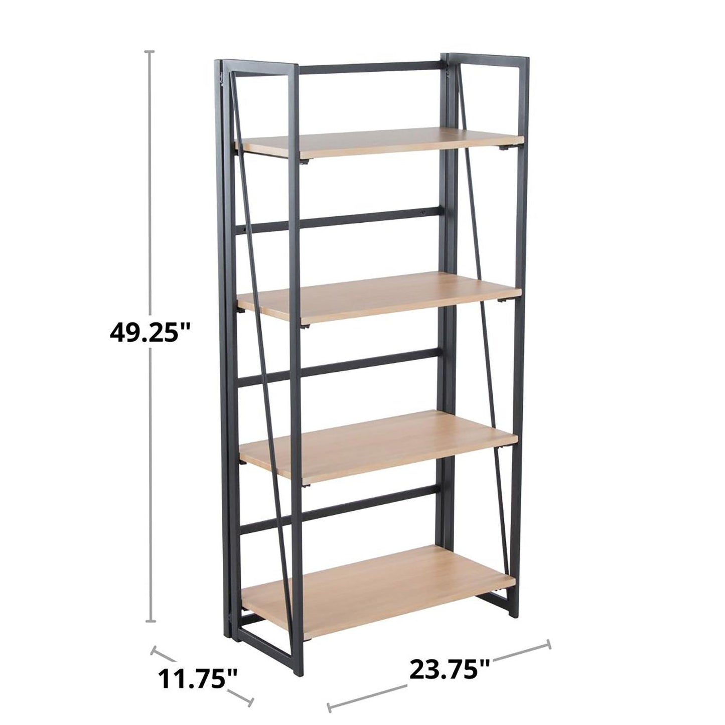 Dakota Contemporary Bookcase