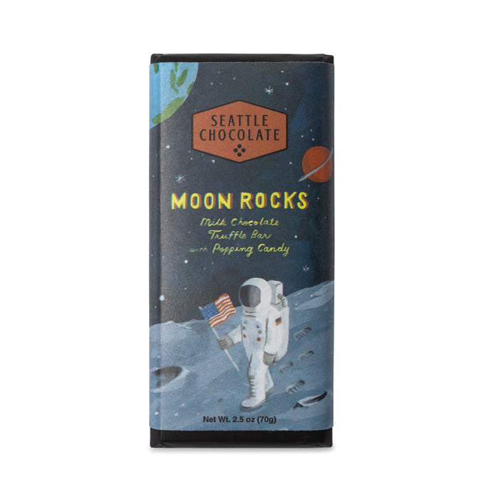 Chocolate Bar - Moon with Pop Rocks (Gluten Free