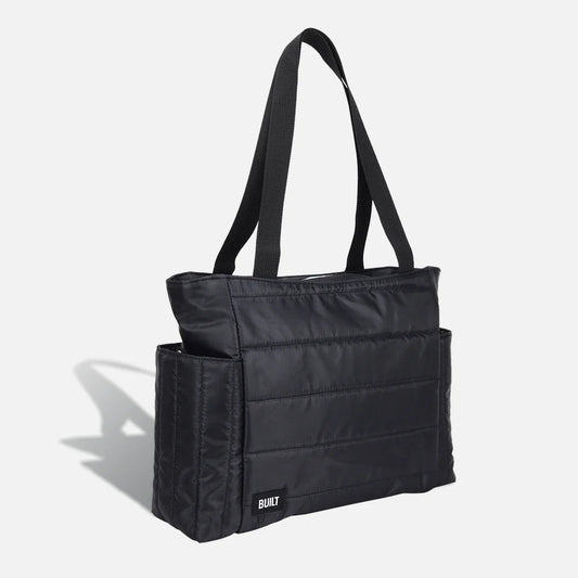 Puffer Lunch Tote - Black