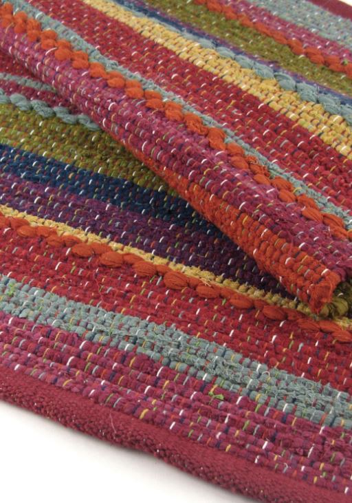 Billings Rag Rug Cotton Multi 30" x 50"