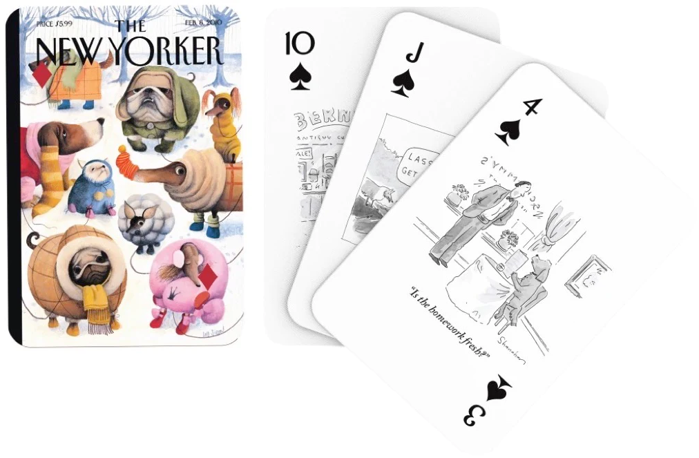Playing Cards New Yorker Dog Cartoons