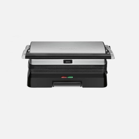 Electric Tabletop Grill- Griddler- Panini & Sandwich Maker 10.25x6.5in removable non stick grill plates opens to full grill