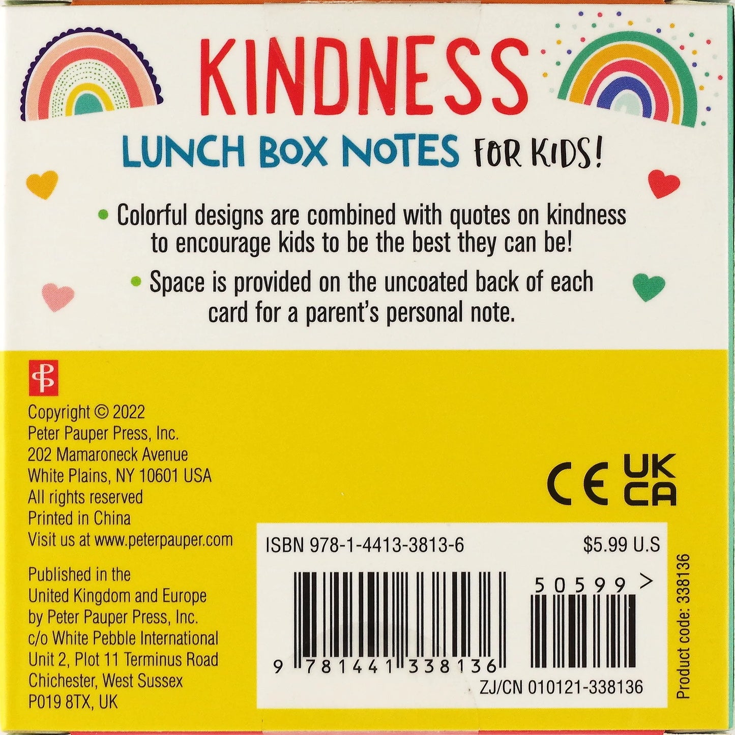 Noteworthy Card Deck Lunch Box Notes Kindness